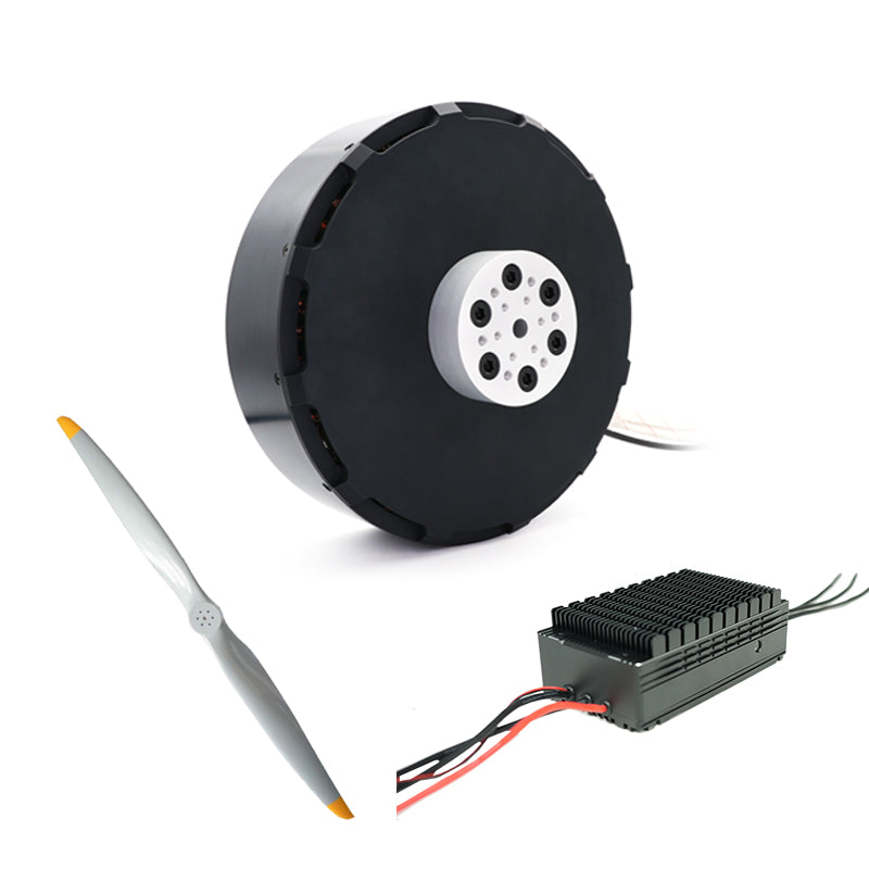 145KG Thrust Propulsion System 238100 +400V 160A ESC+63 inch large size carbon fiber propeller
