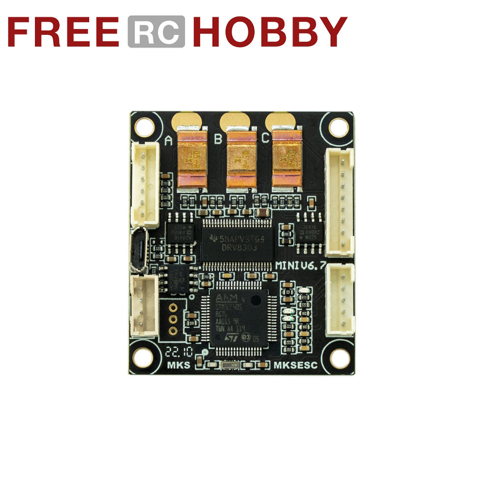 FRC VESC MINI 6.7 Electric Speed Controller for Skateboard with Heat Sink 13S ESC Based on VESC 6.6