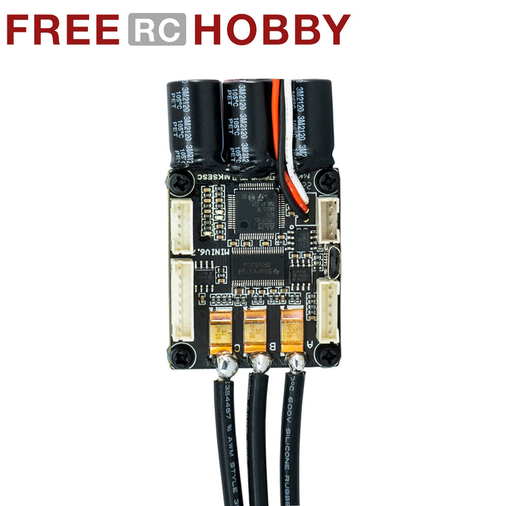 FRC VESC MINI 6.7 Electric Speed Controller for Skateboard with Heat Sink 13S ESC Based on VESC 6.6