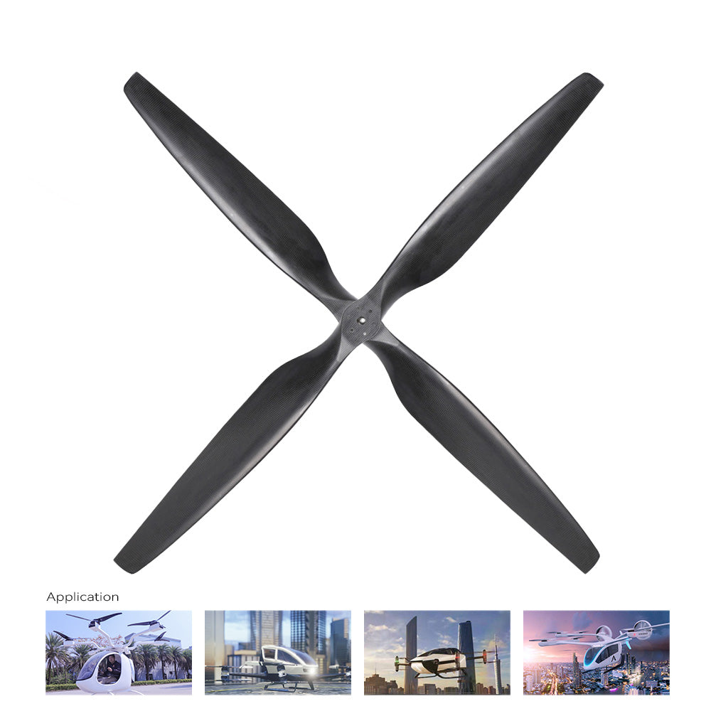 51 inch T5095 (1*cw&ccw) carbon fiber propeller for mega UAV Drone Airplane paramotor paraglider