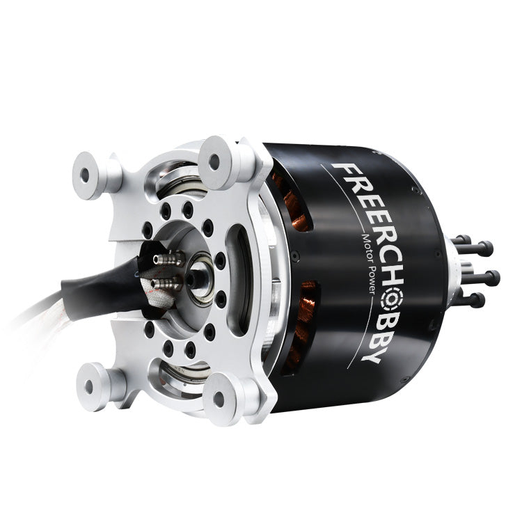 FRC 25KW MP120100 KV50 Outrunner Brushless Motor for Electric Paramotors and Electric Go-karts