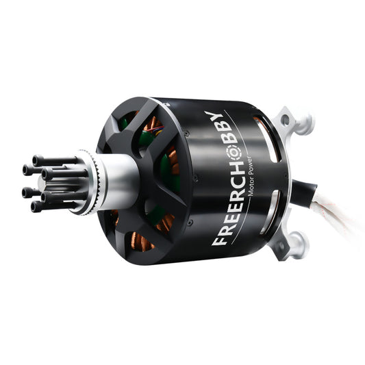 FRC 25KW MP120100 KV50 Outrunner Brushless Motor for Electric Paramotors and Electric Go-karts