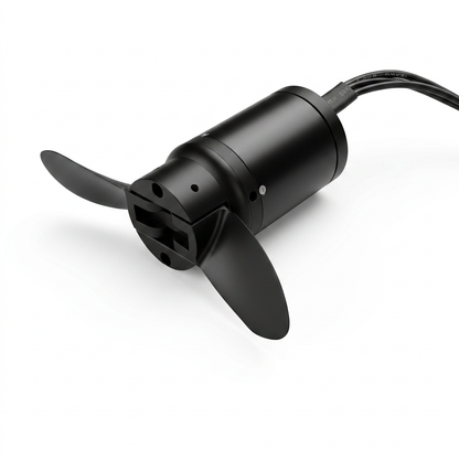 FRC IP68 Waterproof Brushless DC 6384 Motor 80KV 4KW 47kg Thrust for Surfing Boat Underwater Thruster |Hydro | Efoil  Unpowered hydrofoil thruster motor/Stand-up paddle board propulsion motor