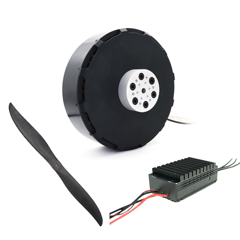 145KG Thrust Propulsion System 238100 +400V 160A ESC+63 inch large size carbon fiber propeller