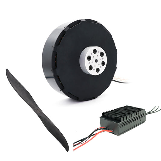 145KG Thrust Propulsion System 238100 +400V 160A ESC+63 inch large size carbon fiber propeller