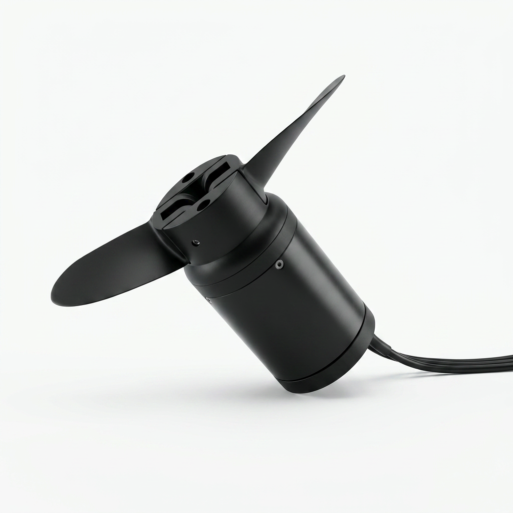 FRC IP68 Waterproof Brushless DC 6384 Motor 80KV 4KW 47kg Thrust for Surfing Boat Underwater Thruster |Hydro | Efoil  Unpowered hydrofoil thruster motor/Stand-up paddle board propulsion motor