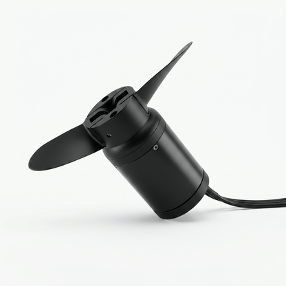 FRC IP68 Waterproof Brushless DC 6384 Motor 80KV 4KW 47kg Thrust for Surfing Boat Underwater Thruster |Hydro | Efoil  Unpowered hydrofoil thruster motor/Stand-up paddle board propulsion motor