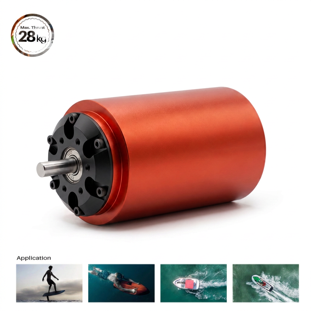 MP56115 Inrunner Brushless Motor with Watercooling System for Fun Jets