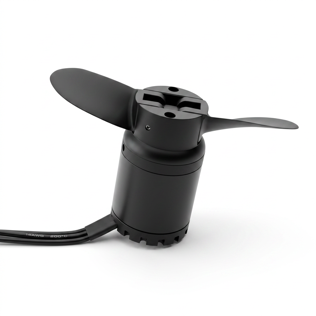 FRC IP68 Waterproof Brushless DC MPS 6374 Motor 80KV 3.2KW 42kg Thrust for Surfing Boat Underwater Thruster |Hydro | Efoil