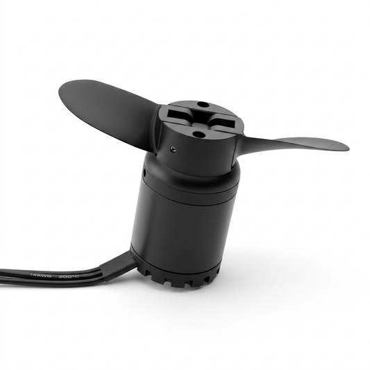 FRC IP68 Waterproof Brushless DC MPS 6374 Motor 80KV 3.2KW 42kg Thrust for Surfing Boat Underwater Thruster |Hydro | Efoil
