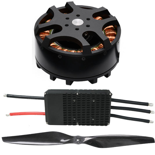 Manned Aircraft Drone Propulsion System Motor Controller with 10860 26KG thrust+36 inch large size carbon fiber propeller+24S 200A ESC