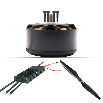 Manned Aircraft Drone Propulsion System Motor Controller with 12070 40KG thrust+36 inch large size carbon fiber propeller+24S 150A ESC