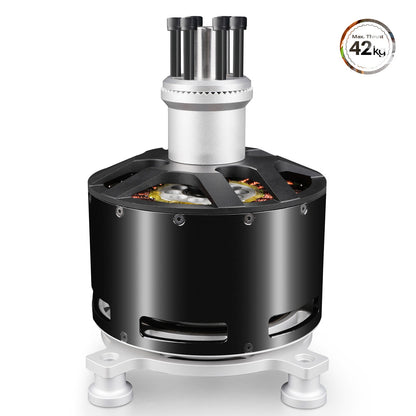 FRC 15kw MP12090 Brushless DC Outrunner Motor with 40kg Thrust for Electric Paramotor