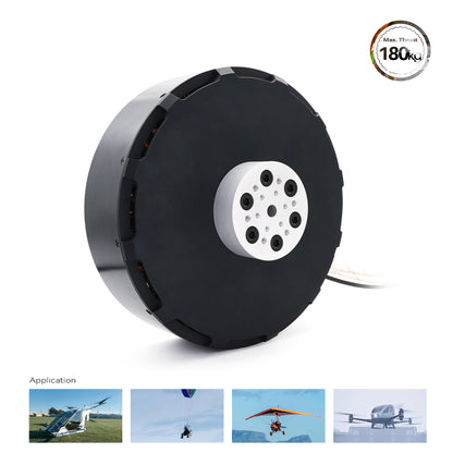 Big Thrust / Torque 238100 50 kw Brushless Motor for Paratrike