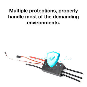 75V 200A  Brushless Flight controller and esc for Heavy Lift Drone and Robot/AGV/Surfboard