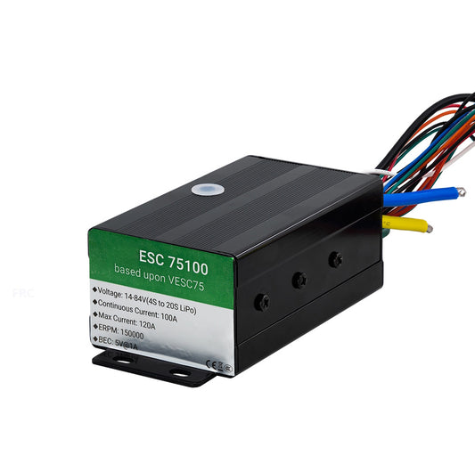 FRC VESC 75100 75V 100A Based on Benjamin VESC6 HighPower For Electric Skateboard/Scooter/Ebike Controller