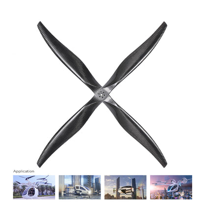 40 inch large size carbon fiber propeller rc helicopter drone propellers for heavy life agriculture airplane