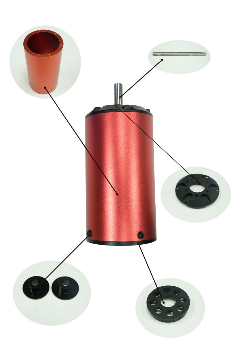 MP56115 Inrunner Brushless Motor with Watercooling System for Fun