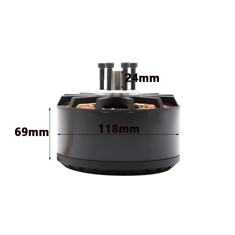 MP12070 13 KW Brushless Motor for Electric Paraglider,mega drone