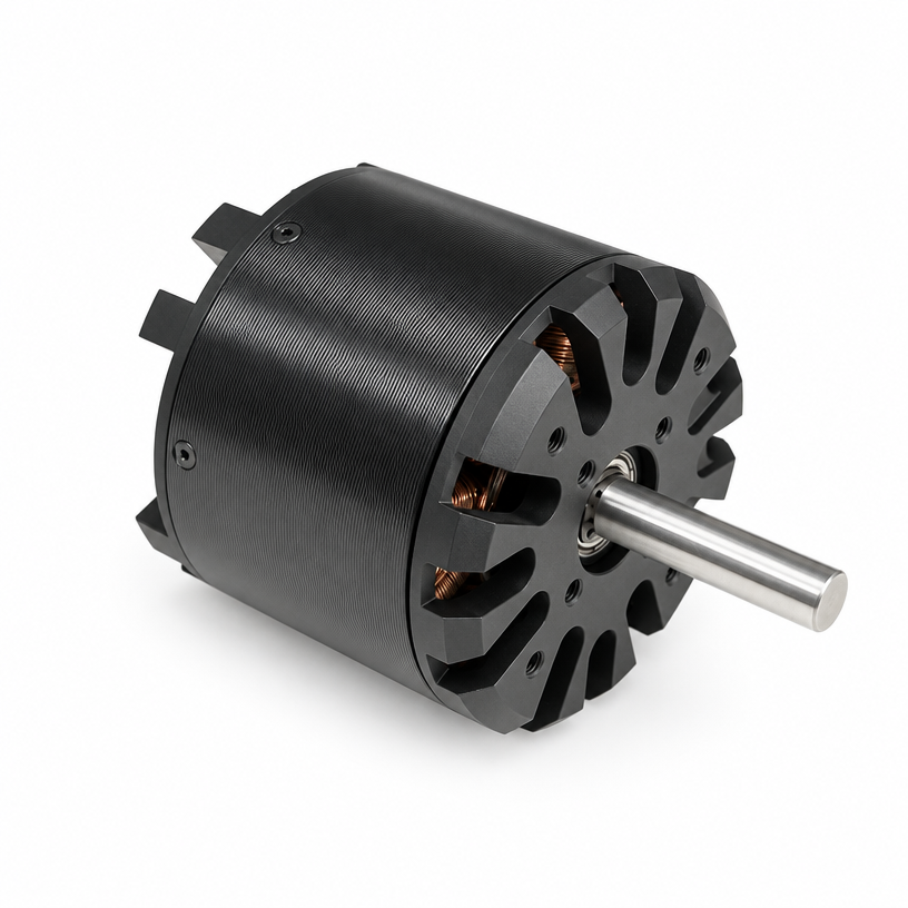 Light weight MP 80/72 120KV Brushless Motor for Paratrike VTOL Paramotor ect