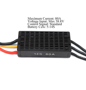 14S 80A Multi rotor Remote Control Speed Controller for drone airplane motor,boat propulsion