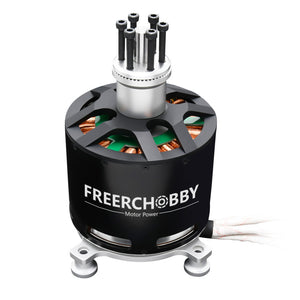 FRC 25KW MP120100 KV50 Outrunner Brushless Motor for Electric Paramotors and Electric Go-karts