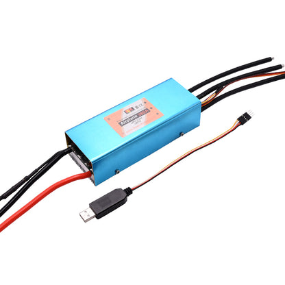 FRC 380A 2-22S HV ESC brushless speed controller with USB program cable for airplane Paramotor Paraglider
