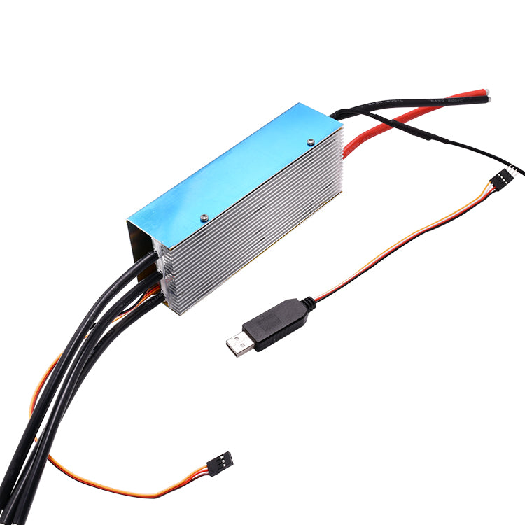 FRC 380A 2-22S HV ESC brushless speed controller with USB program cable for airplane Paramotor Paraglider