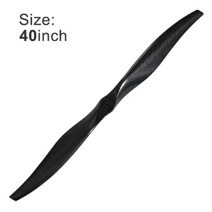 40 inch large size carbon fiber propeller rc helicopter drone propellers for heavy life agriculture airplane