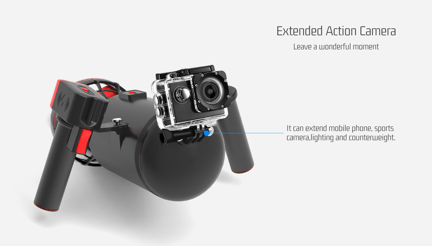The world smallest and most powerful Sucba Diving machine underwater scooter with high thrust 7.5kg thrust