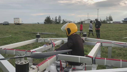 FRC 15kw MP12090 Brushless DC Outrunner Motor with 40kg Thrust for Electric Paramotor