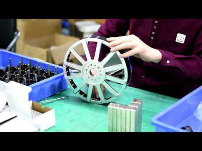 FRC 25KW MP120100 KV50 Outrunner Brushless Motor for Electric Paramotors and Electric Go-karts